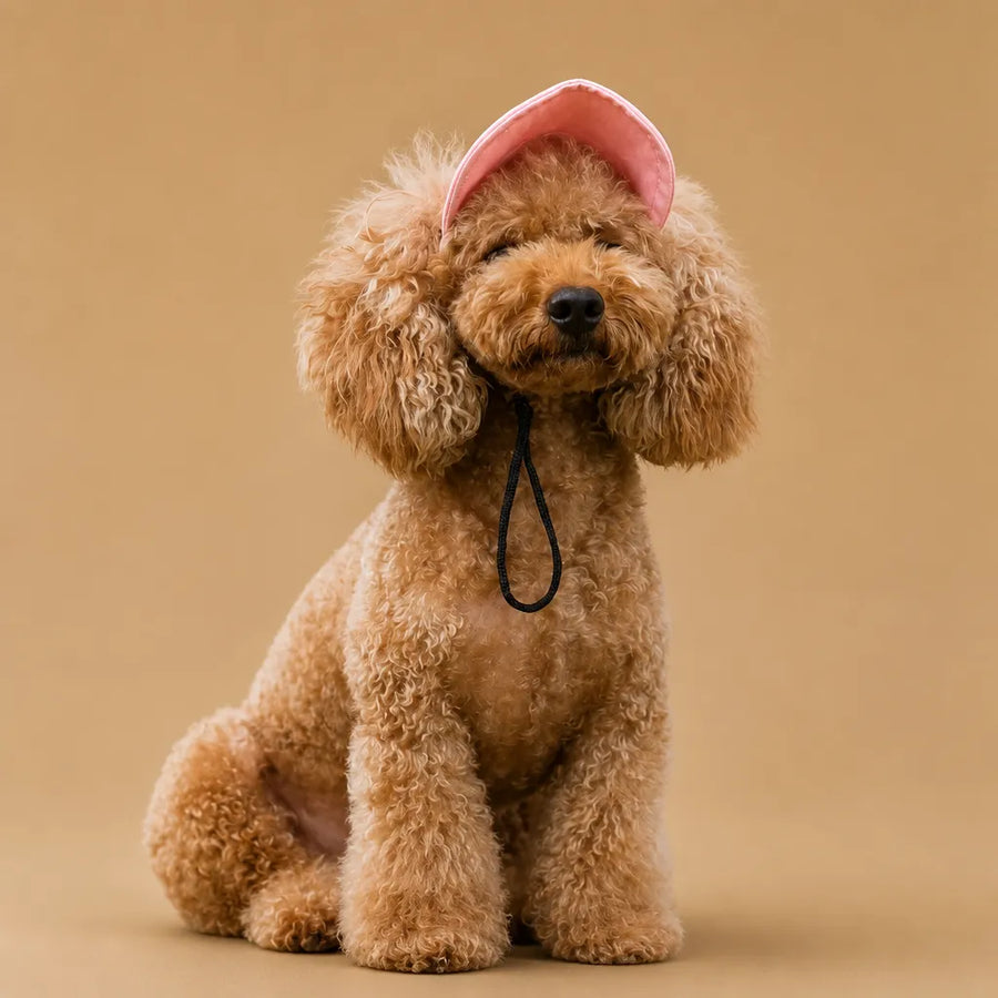 Casquette chien baseball - Visière UV & Trous pour oreilles