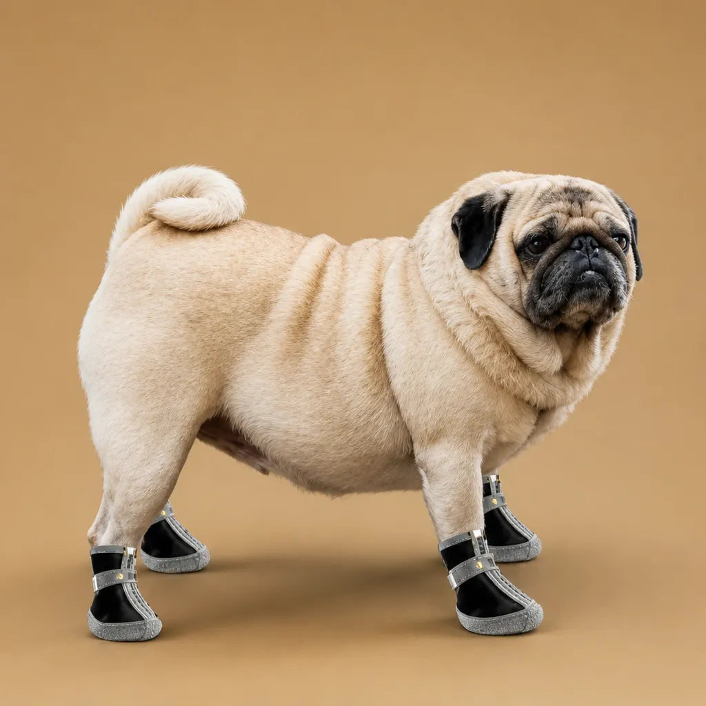Chaussure antidérapante chien - Bottes respirantes