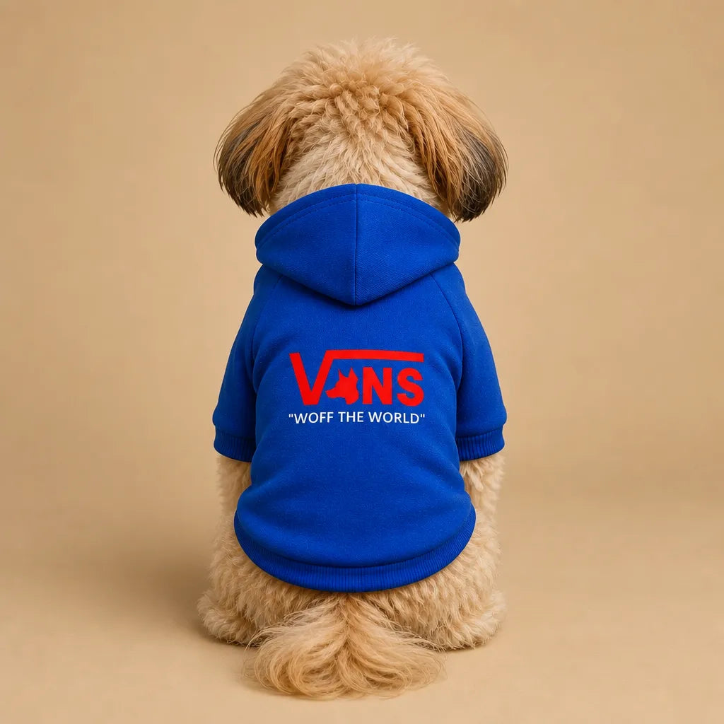 Sweat a capuche pour chien - Polaire douce & Logo graphique
