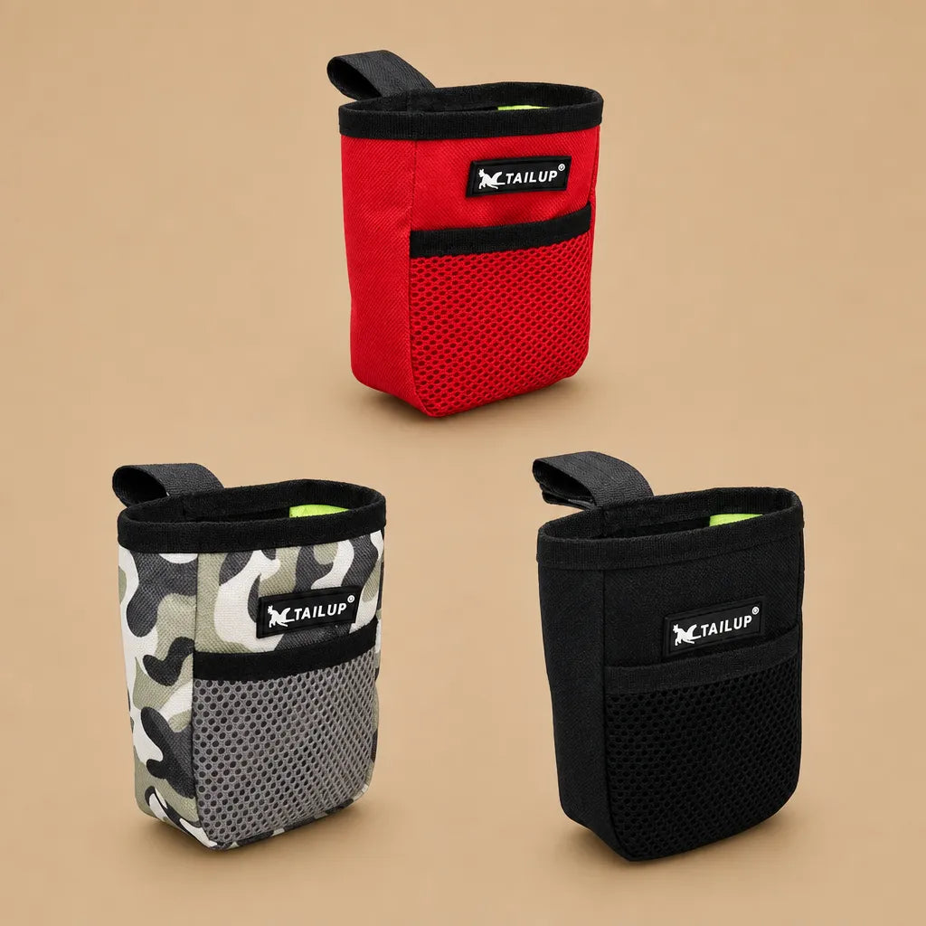 Sacoche friandises pour chien Oxford - Poche maille 3 coloris