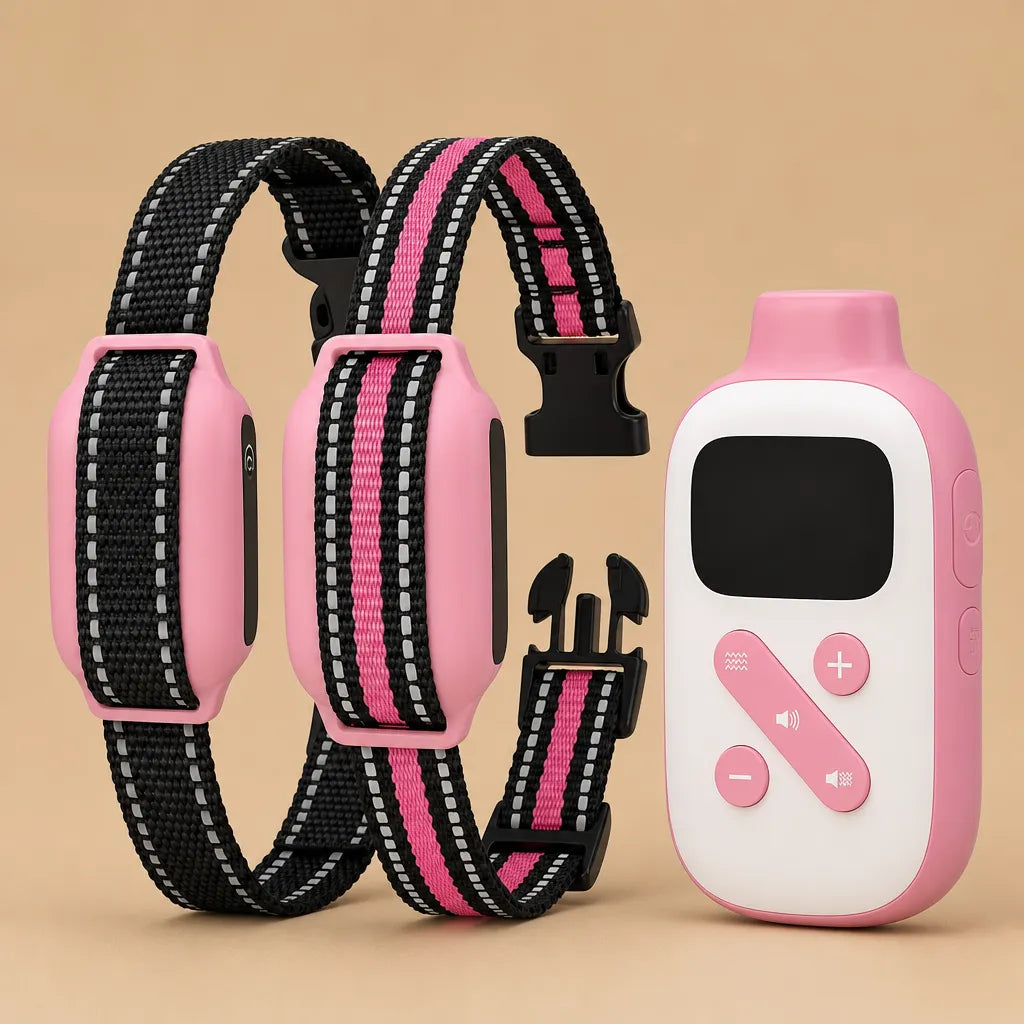 Collier de dressage pour chien sans choc - Télécommande 850m