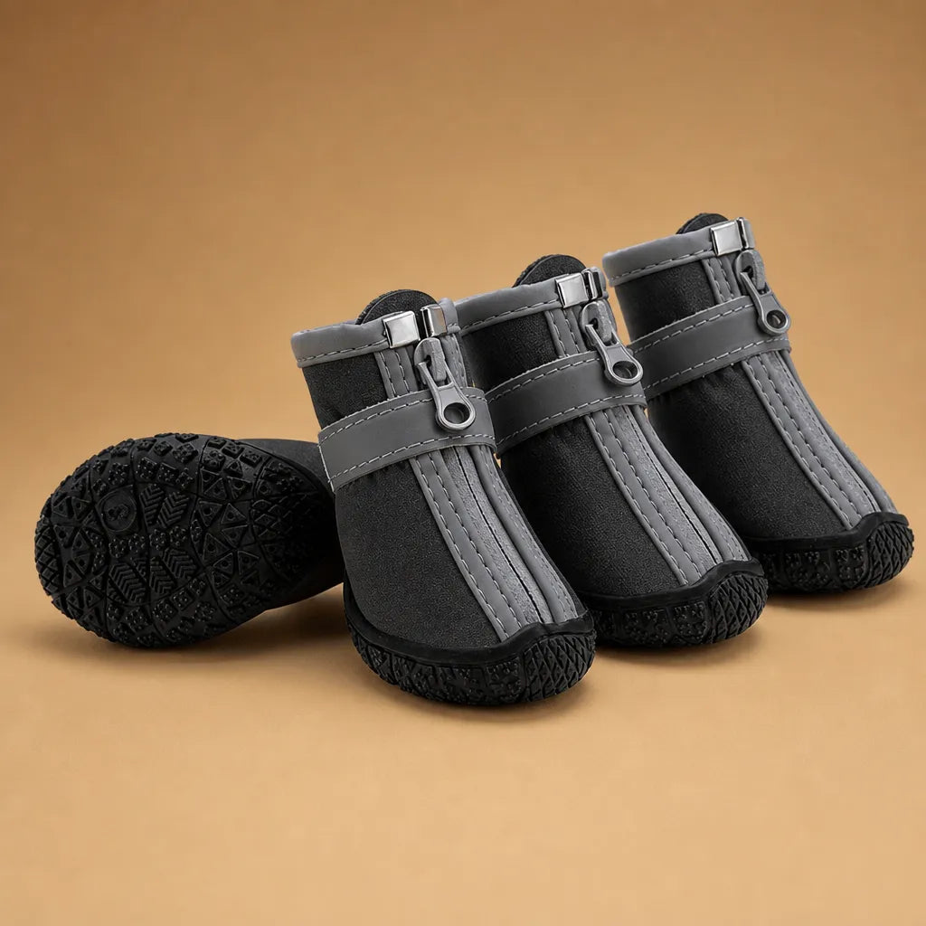 Chaussure antidérapante chien - Bottes respirantes