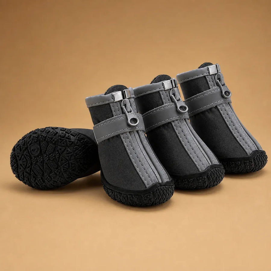 Chaussure antidérapante chien - Bottes respirantes