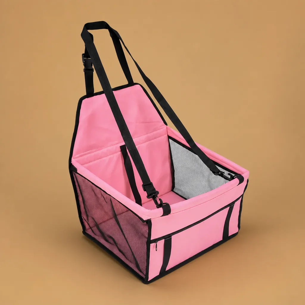 Panier chien voiture pliable - Siège auto sécurisé