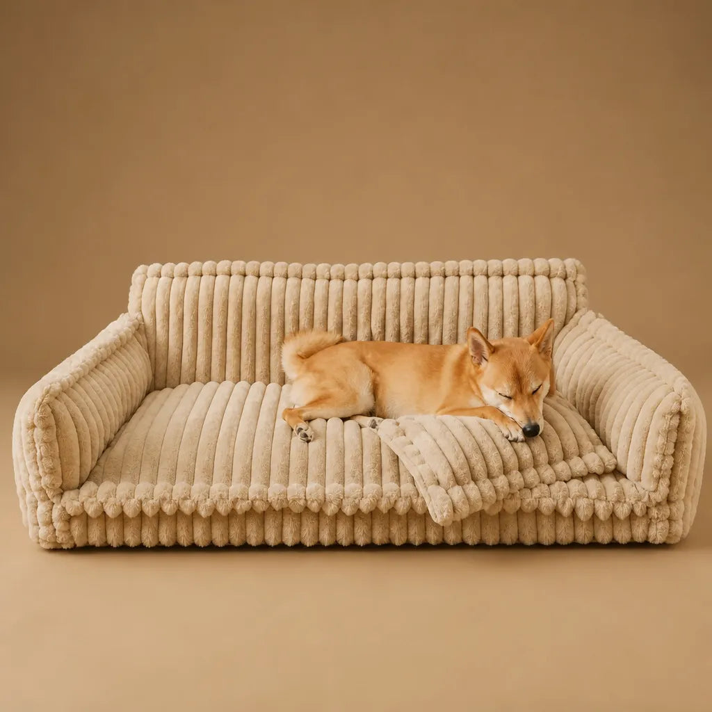 Canapé Lit pour Chien Moelleux - 4 Tailles Dispo