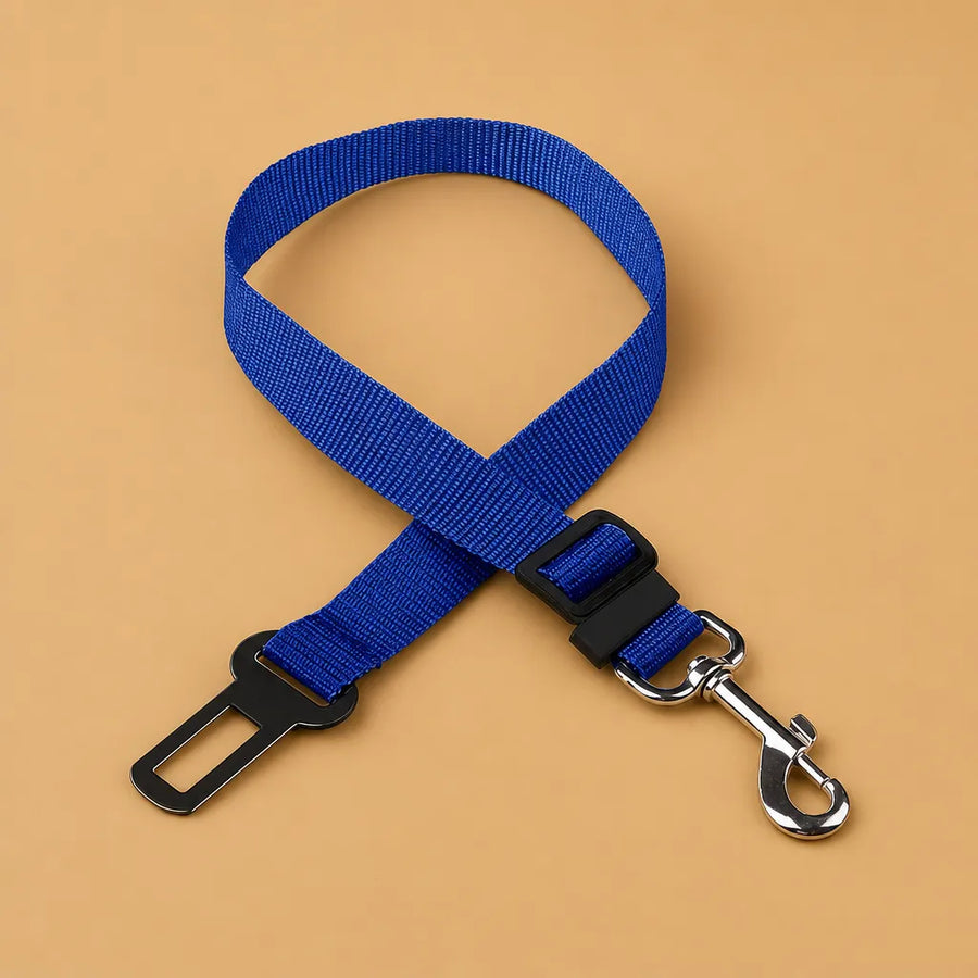 Ceinture chien voiture - Nylon réglable toutes tailles
