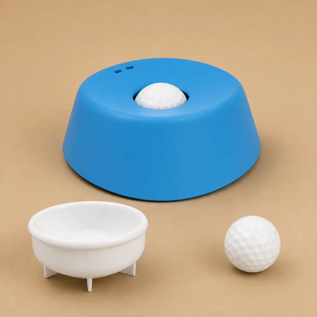 Bol à lécher chien balle rotative - Anti-étouffement lent
