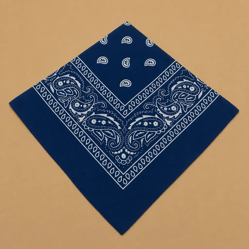 Bandana chien original paisley - 14 coloris 55 cm