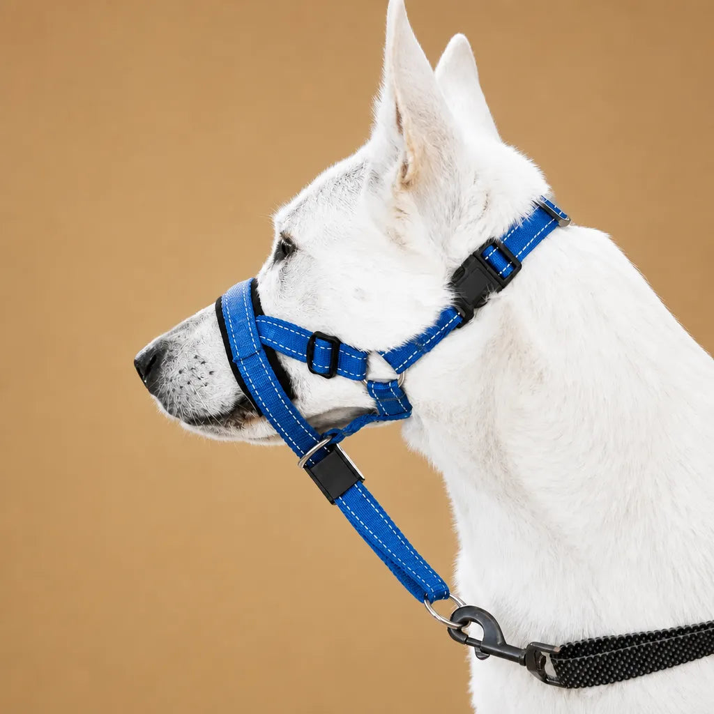 Muselière pour chien - Licol de tête nylon grandes races