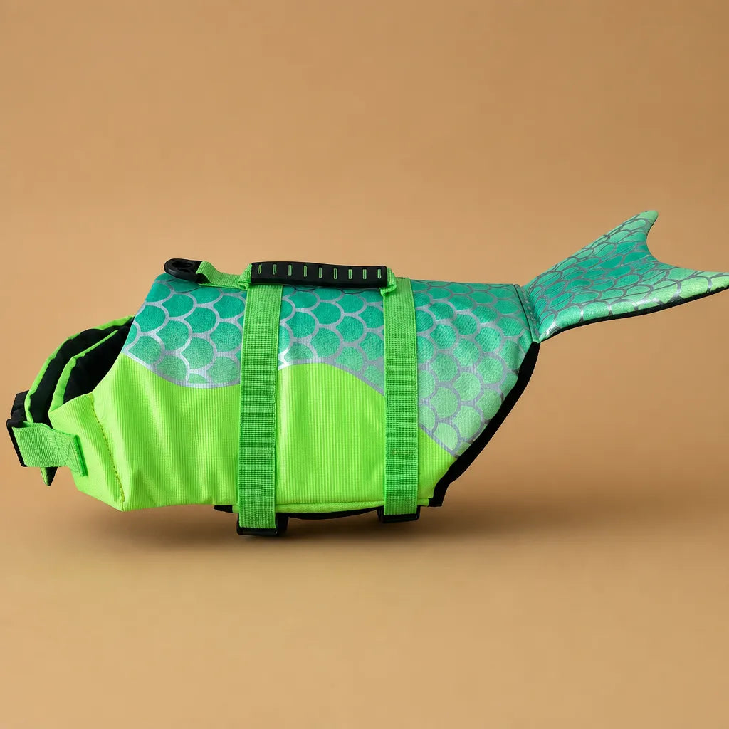 Gilet de sauvetage chien requin sirène - XS à XL