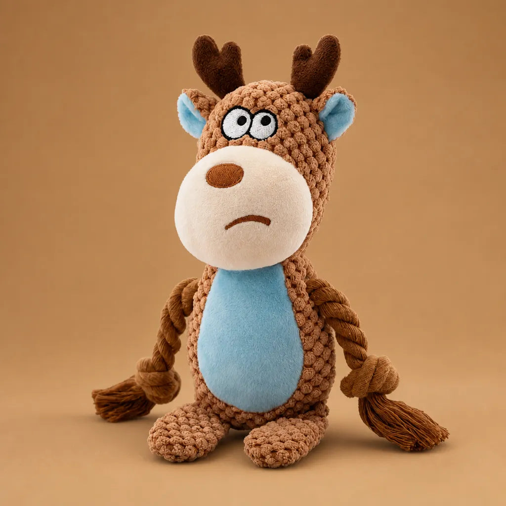 Peluche pour chien anti stress sonore - 12 modèles résistants