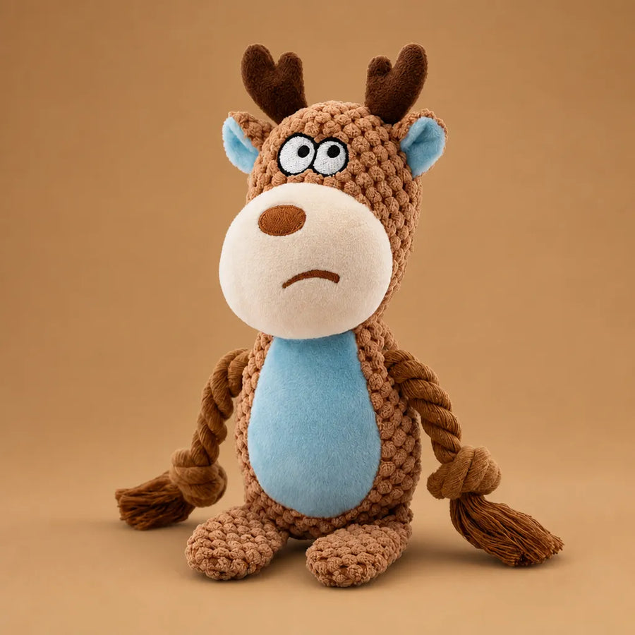 Peluche pour chien anti stress sonore - 12 modèles résistants