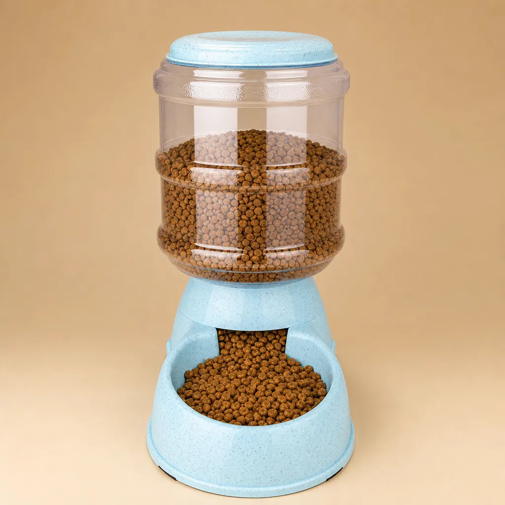 Distributeur croquette et eau chien automatique - 3,8 L