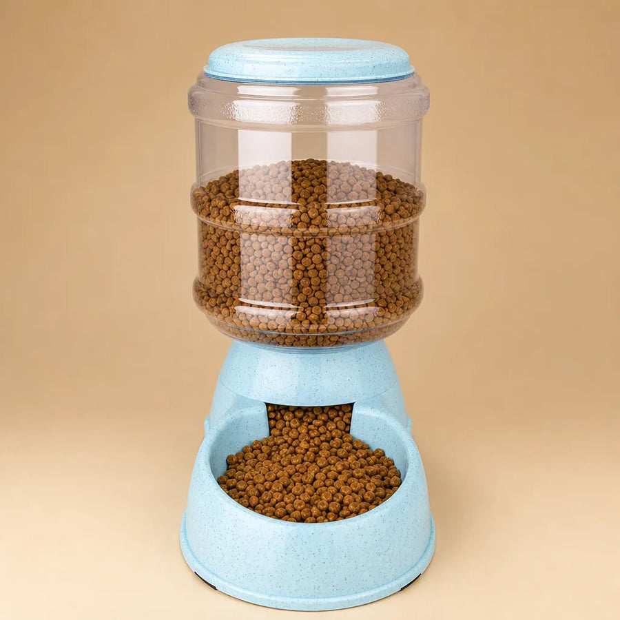 Distributeur croquette et eau chien automatique - 3,8 L