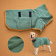 Peignoir microfibre chien - nanofibre 5 tailles XS à XL
