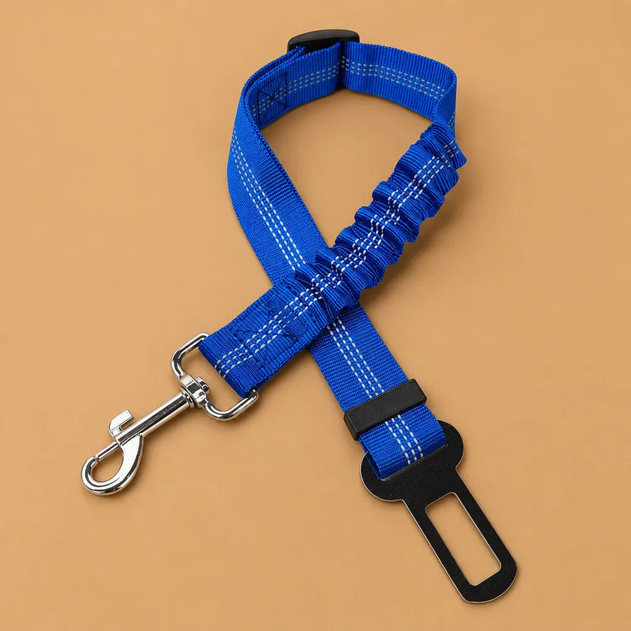 Ceinture de sécurité chien - Nylon réfléchissant réglable