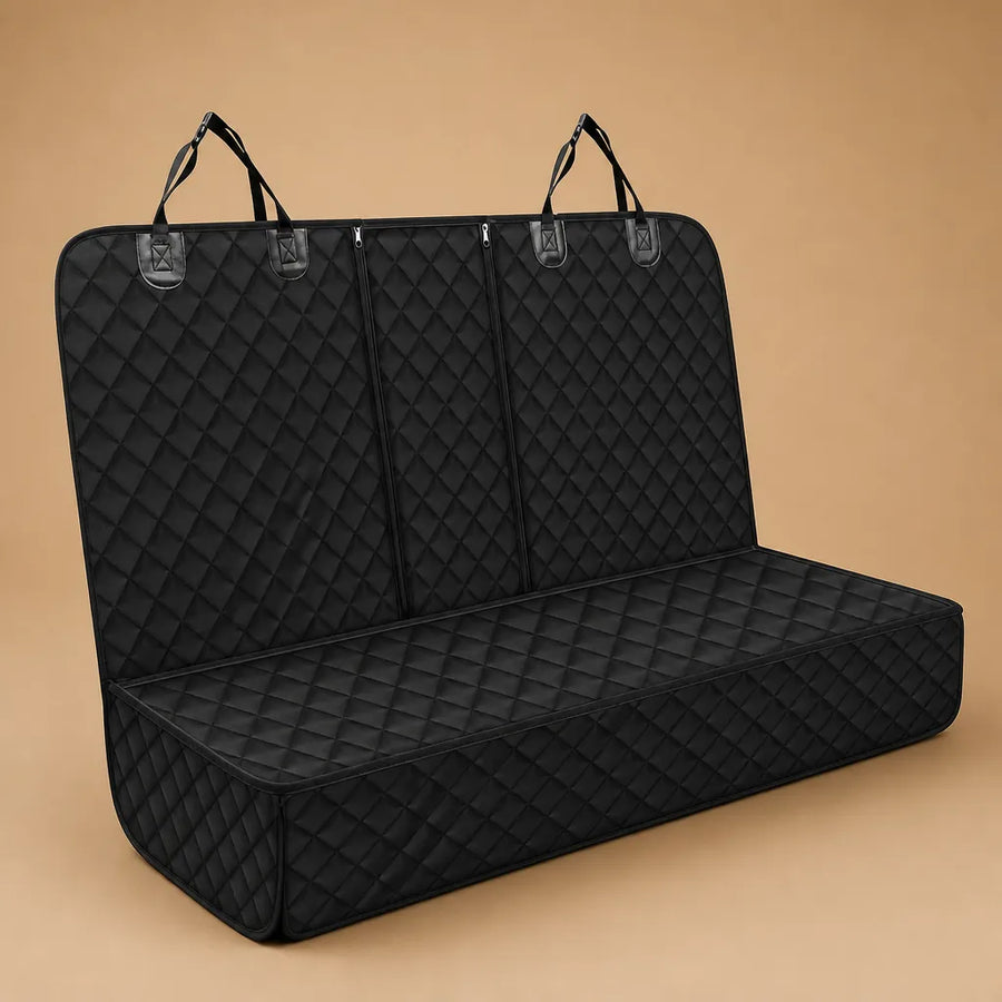 Housse voiture pour chien - Protection banquette matelassée
