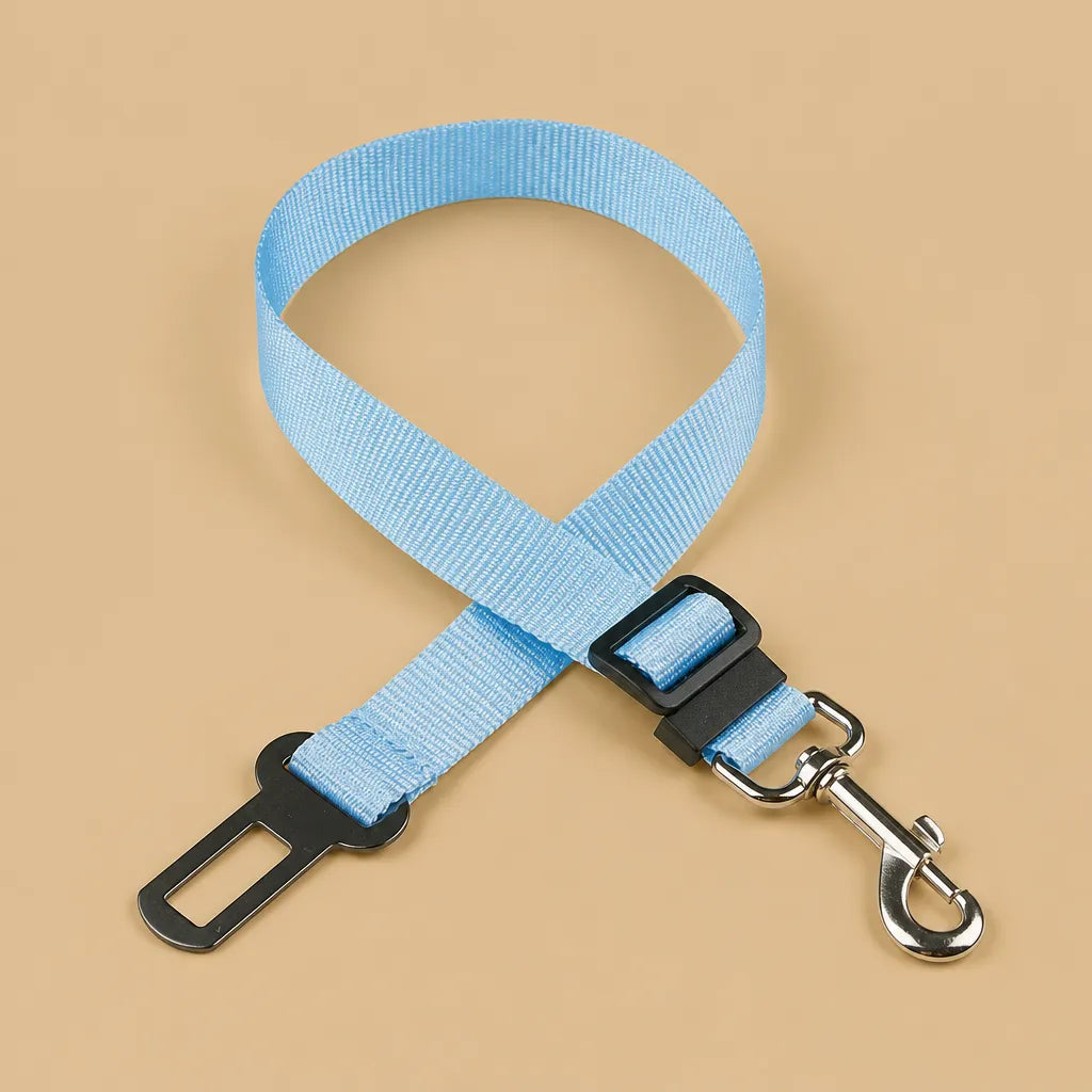 Ceinture chien voiture - Nylon réglable toutes tailles