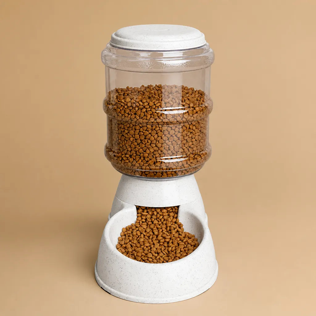 Distributeur croquette et eau chien automatique - 3,8 L