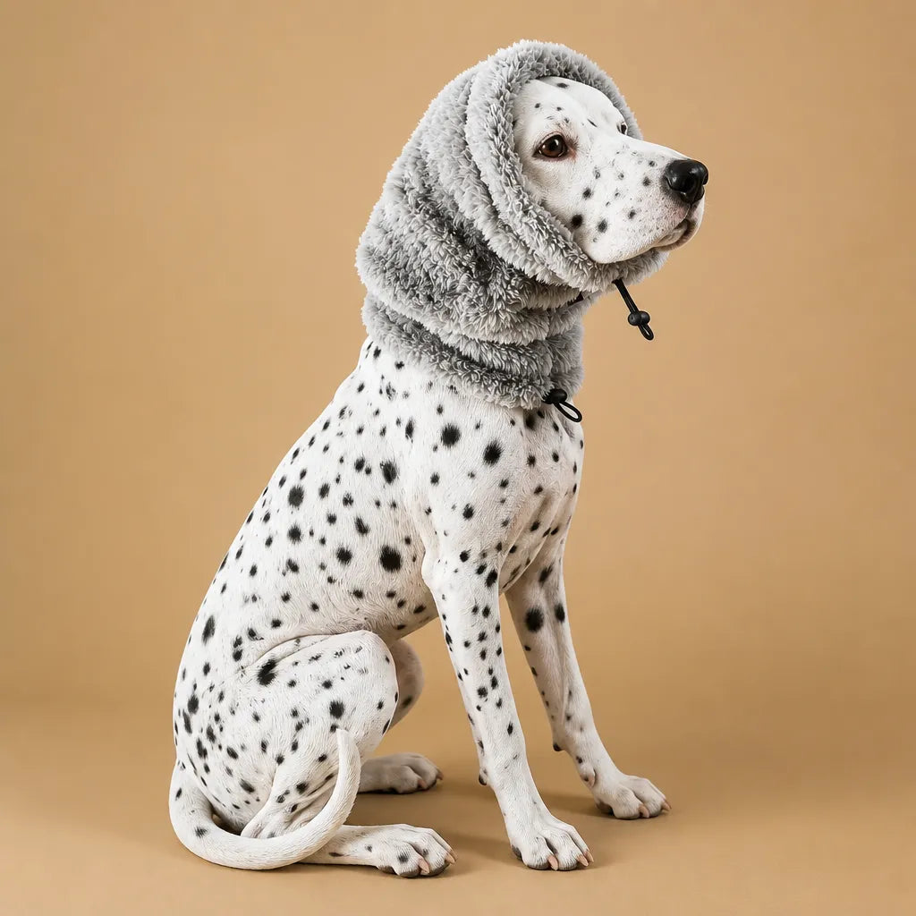 Cache oreille chien - Protection douce et réglable pour l'hiver