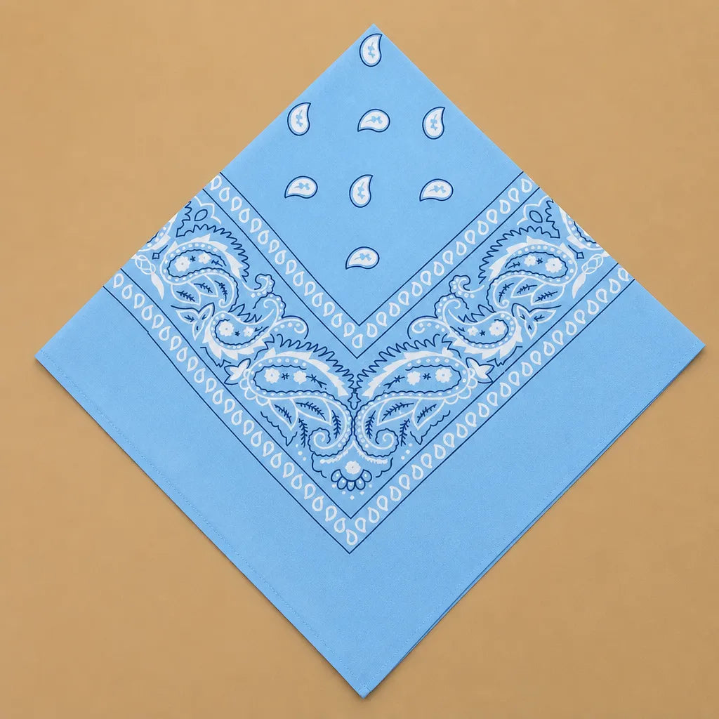 Bandana chien original paisley - 14 coloris 55 cm