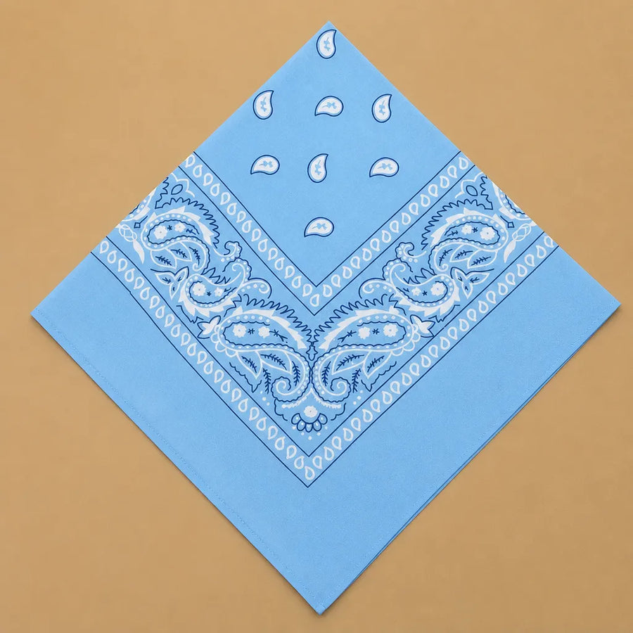 Bandana chien original paisley - 14 coloris 55 cm