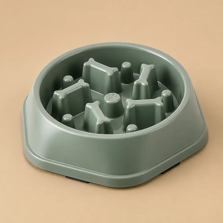 Gamelle chien anti glouton - Bol labyrinthe PP alimentaire