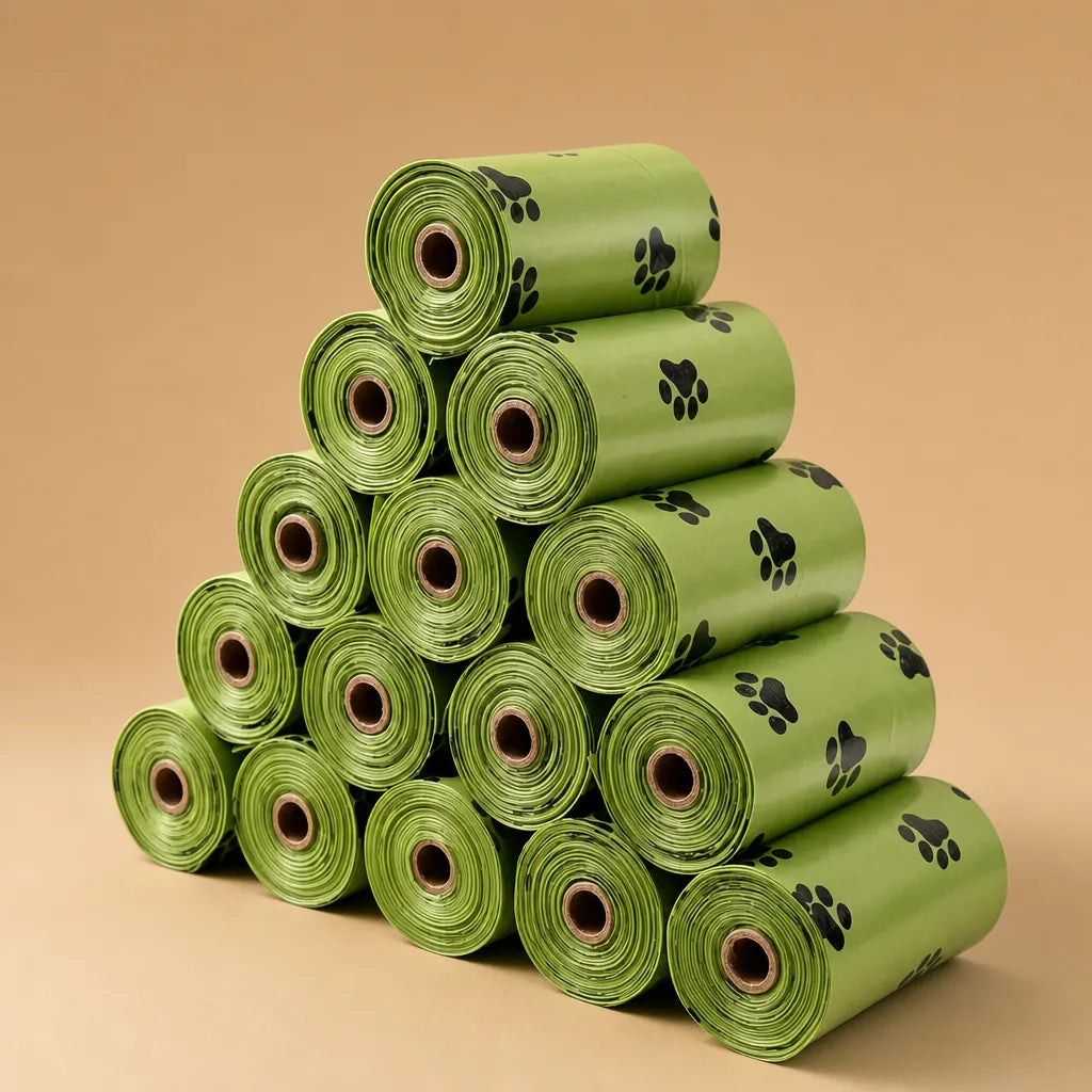 Sac à crottes chien grand format - Rouleaux écologiques