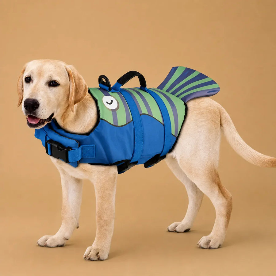 Gilet de sauvetage chien requin sirène - XS à XL