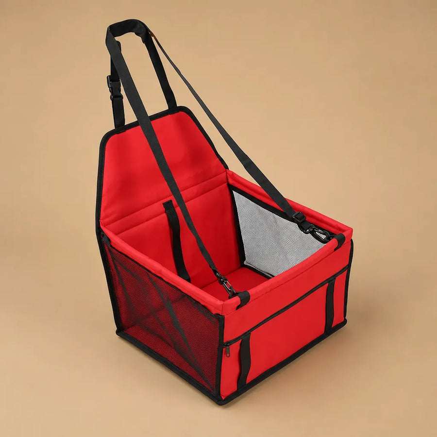 Panier chien voiture pliable - Siège auto sécurisé