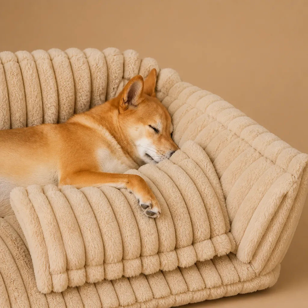 Canapé Lit pour Chien Moelleux - 4 Tailles Dispo