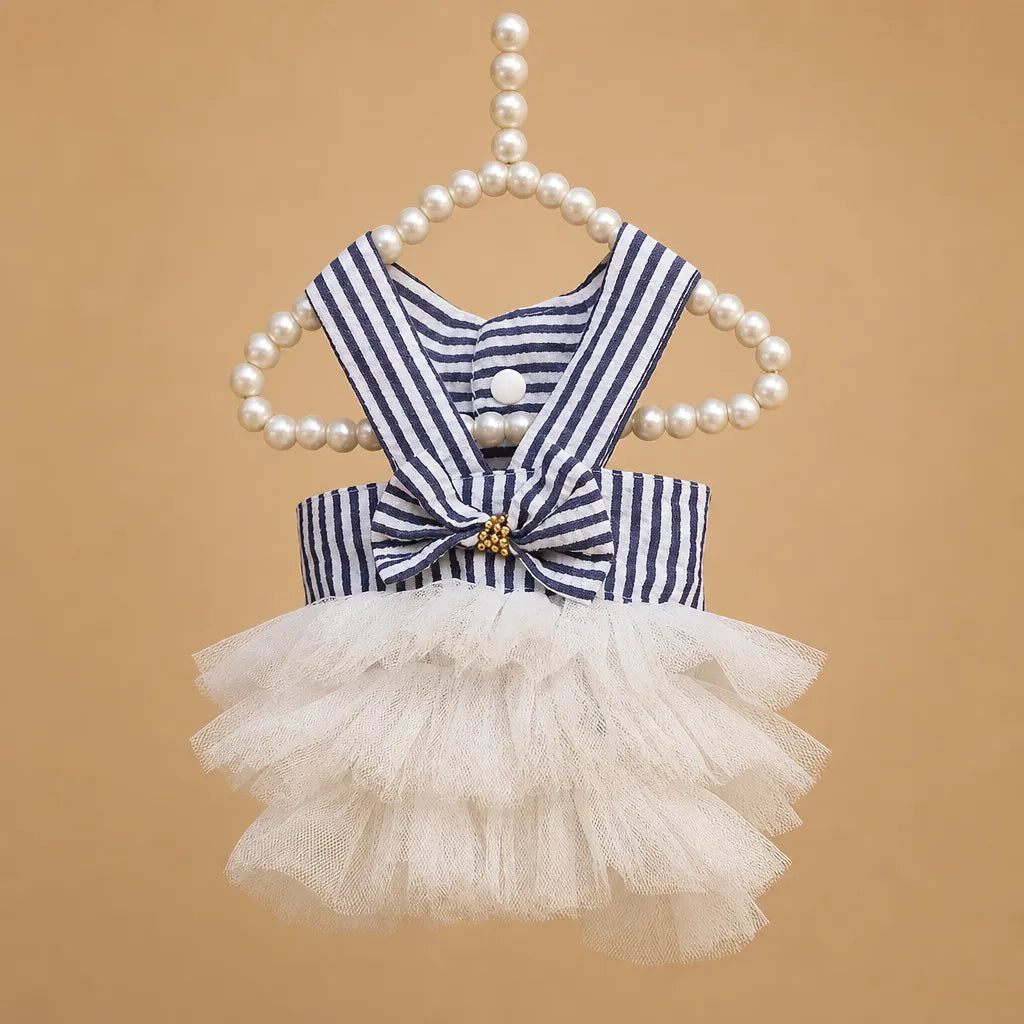 Déguisement chien mariage - Robe tulle élégante pour petite race