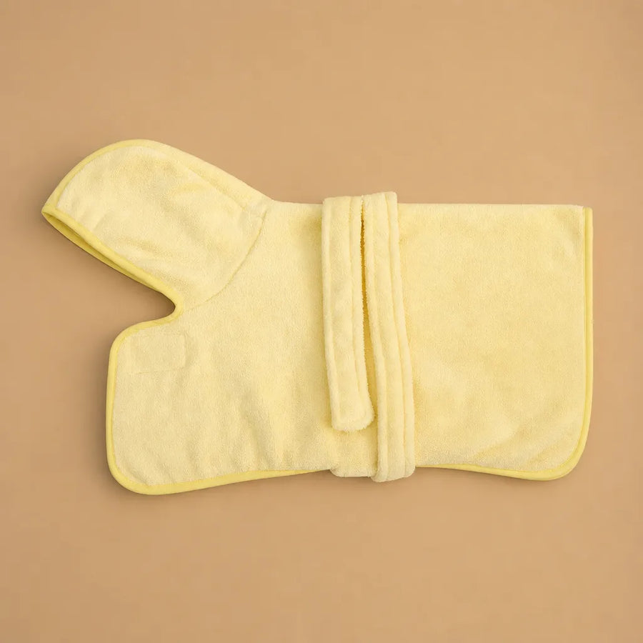 Peignoir de bain chien - polyester doux capuche 3 tailles