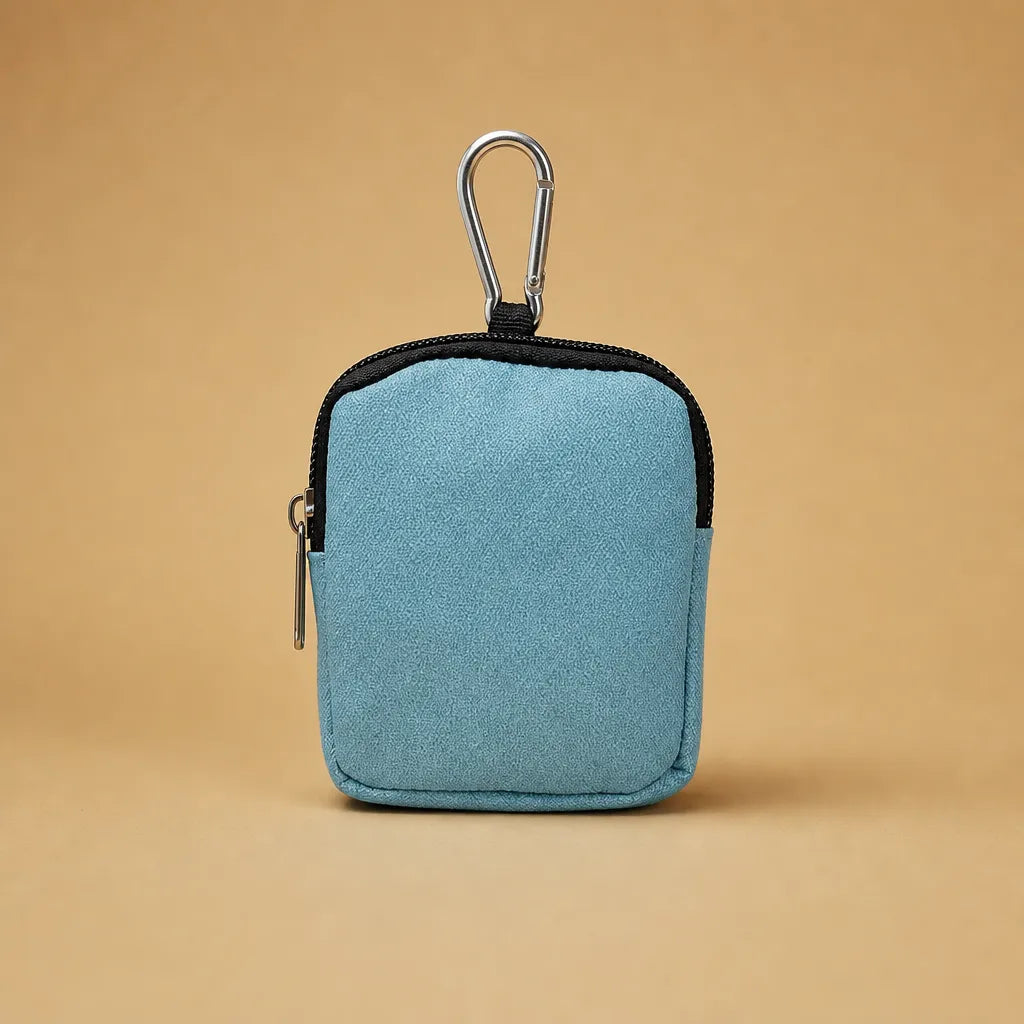 Sacoche friandise chien Oxford - Mousqueton compact 6 coloris