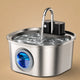Fontaine à eau pour chien inox automatique - Capteur 3,2 L