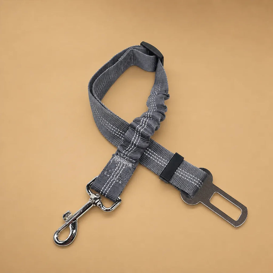 Ceinture de sécurité chien - Nylon réfléchissant réglable