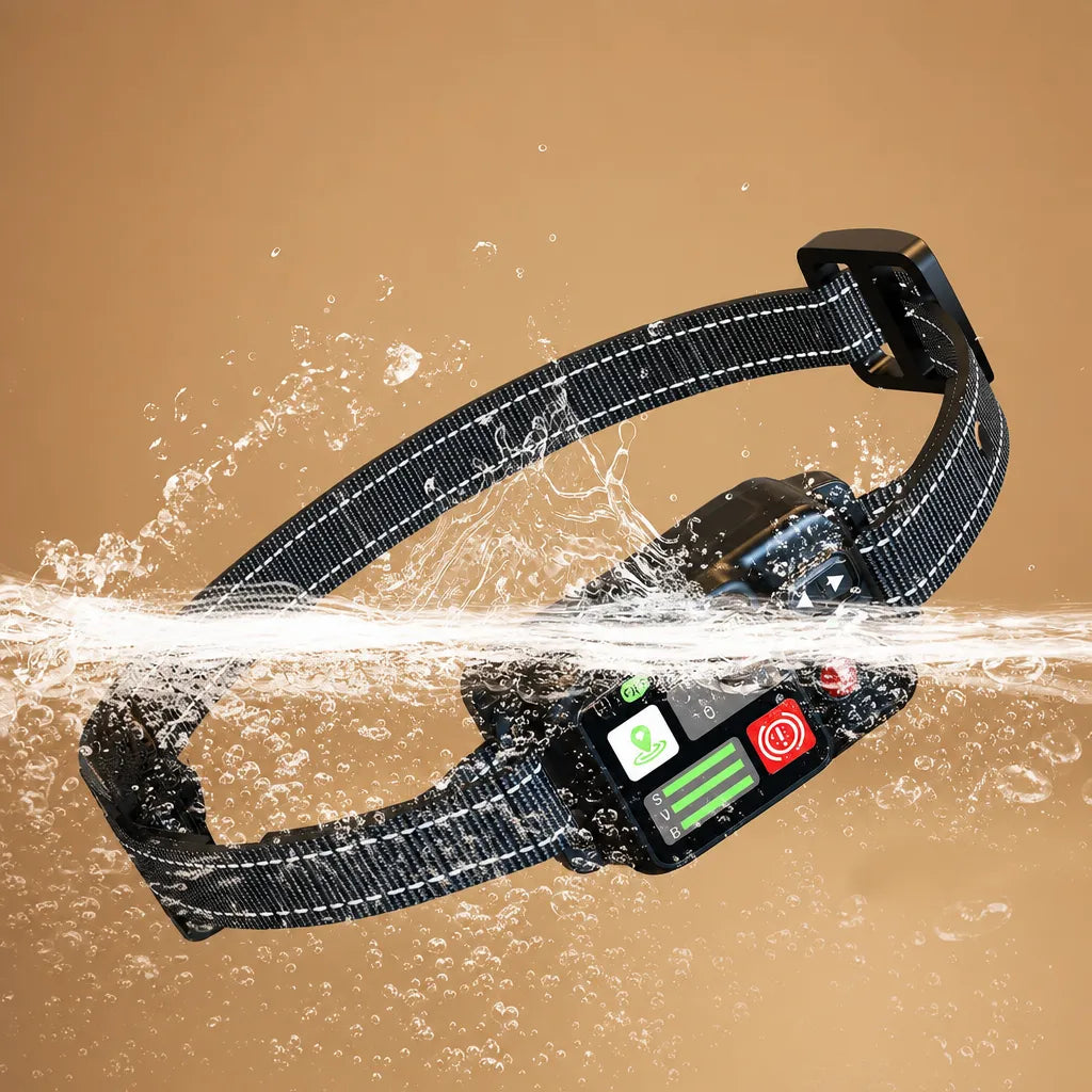 Collier Antifugue GPS Sans Fil - Clôture Intelligente IP67