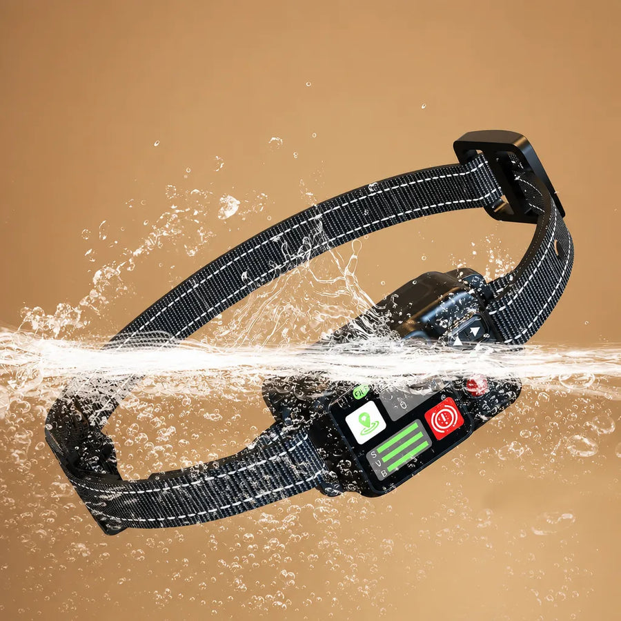 Collier Antifugue GPS Sans Fil - Clôture Intelligente IP67