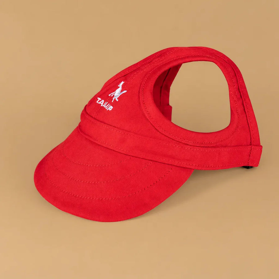 Casquette chien baseball - Visière UV & Trous pour oreilles