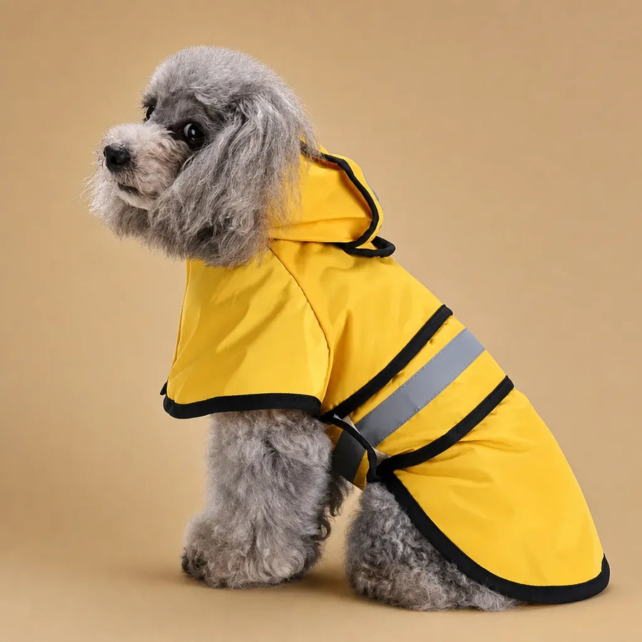 Imperméable pour chien - Ciré ajustable avec capuche