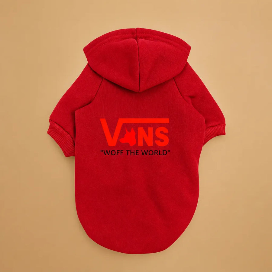 Sweat a capuche pour chien - Polaire douce & Logo graphique