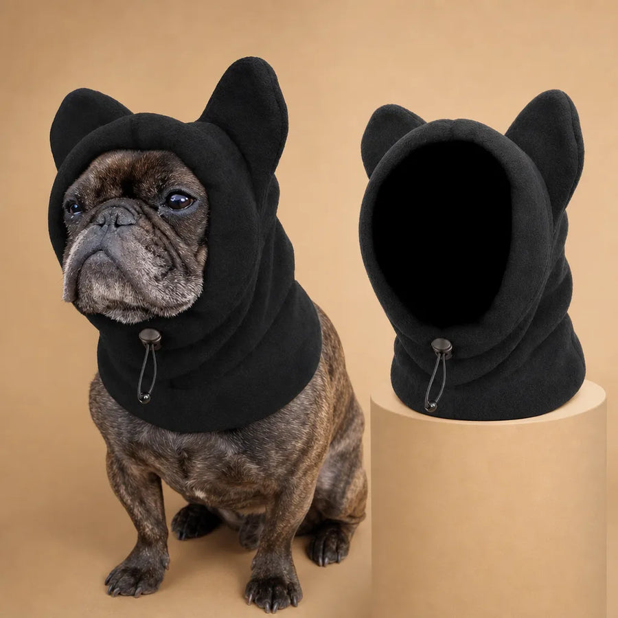 Cache Oreille pour Chien - Polaire Chaud et Doux