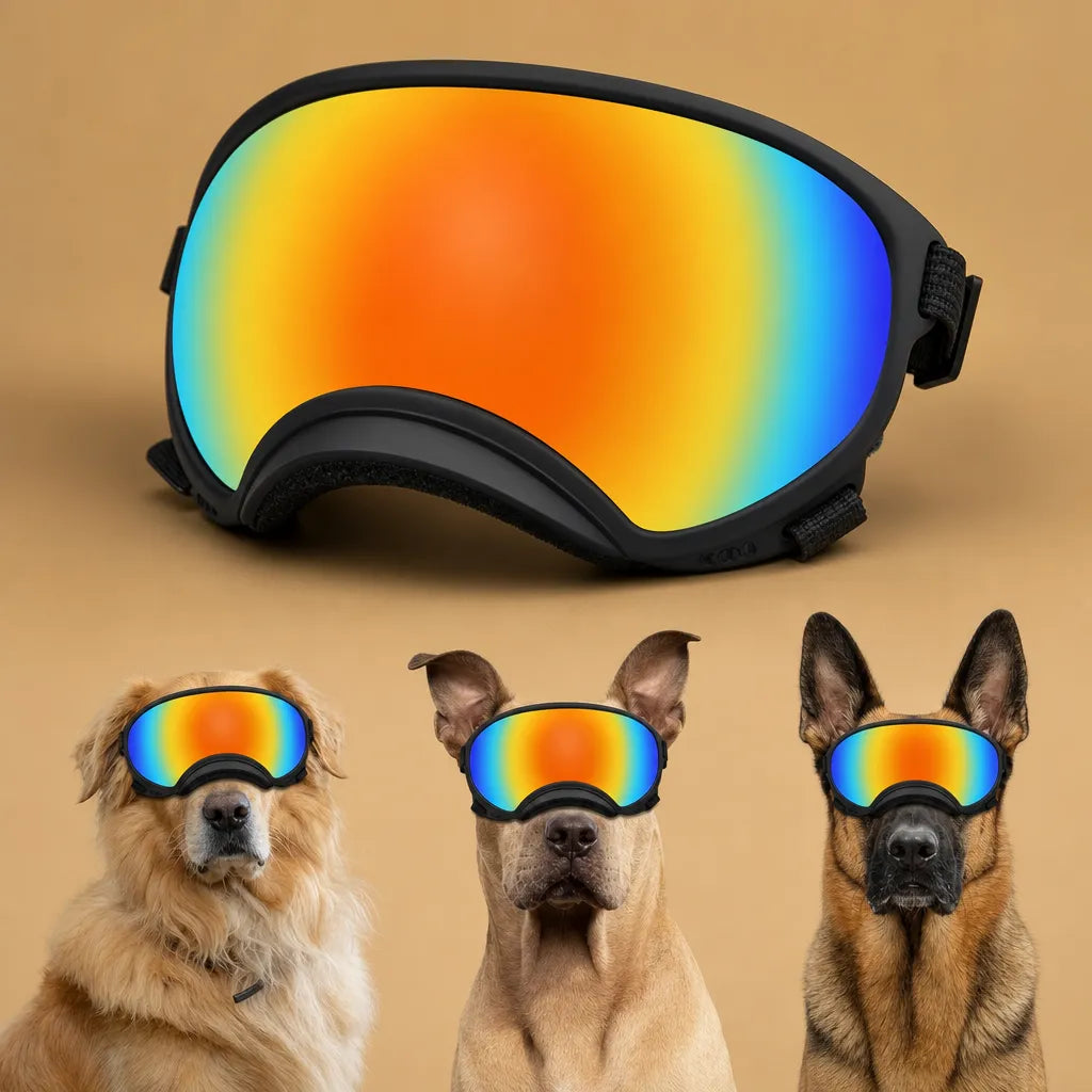 Lunette Protection Chien - Anti-UV & Anti-Choc