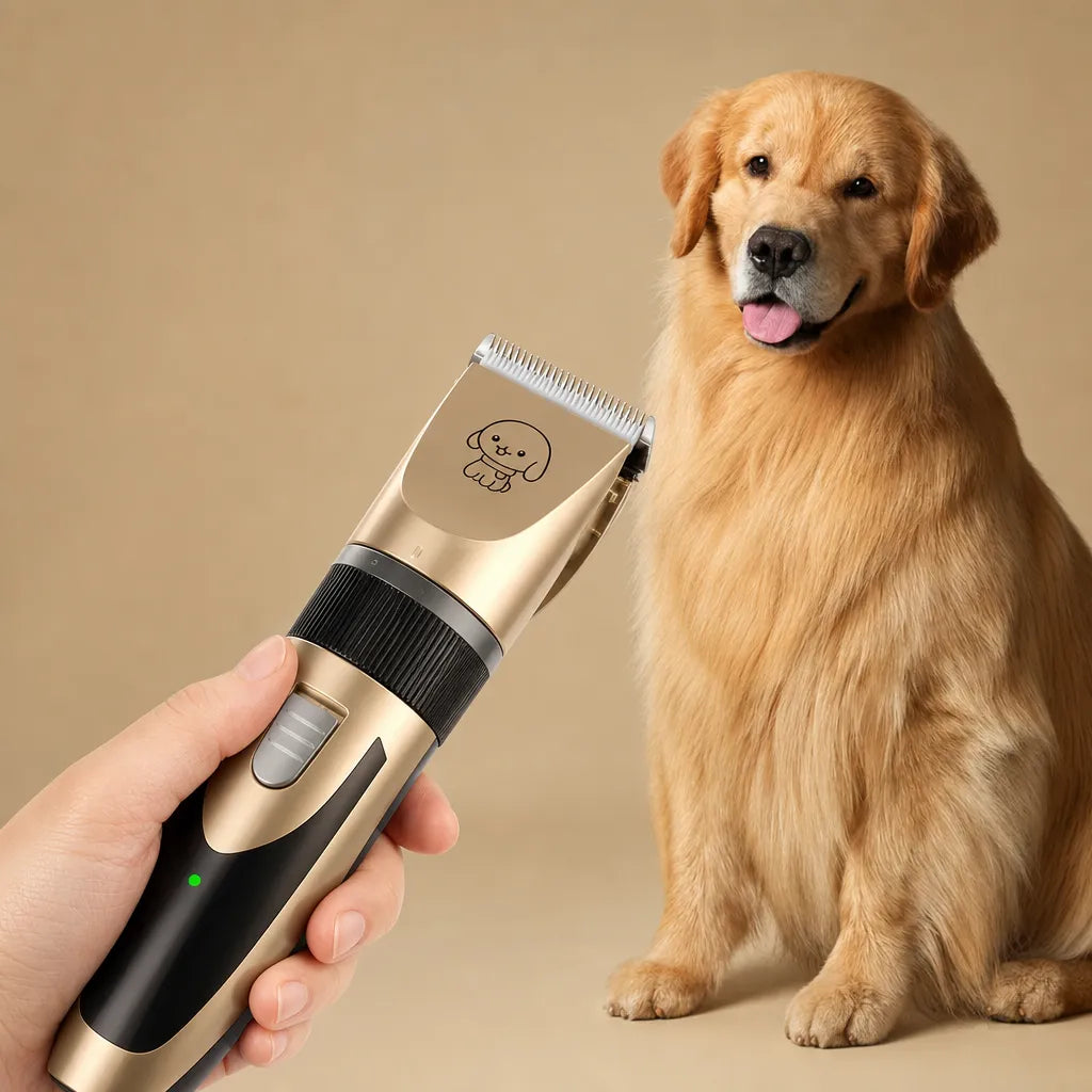 Tondeuse à chien électrique - Silencieuse, céramique, USB