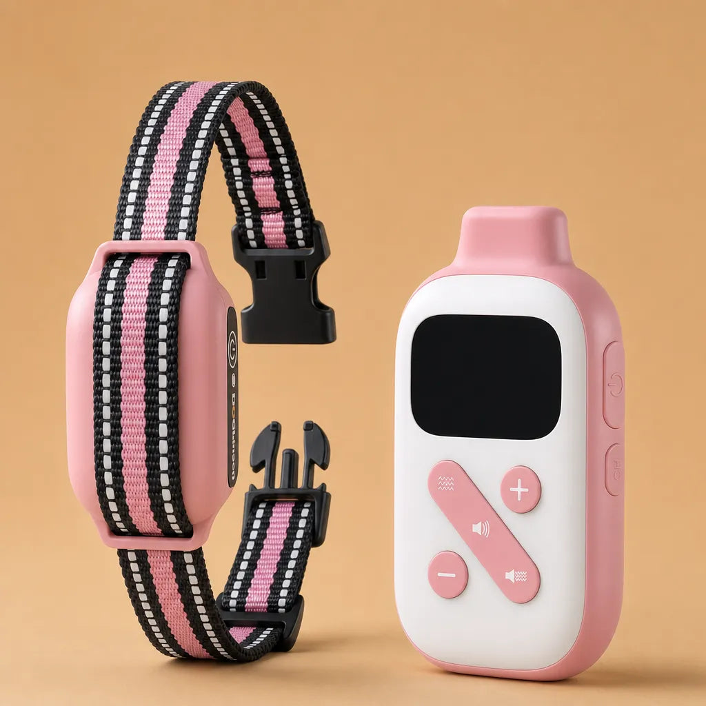 Collier de dressage pour chien sans choc - Télécommande 850m