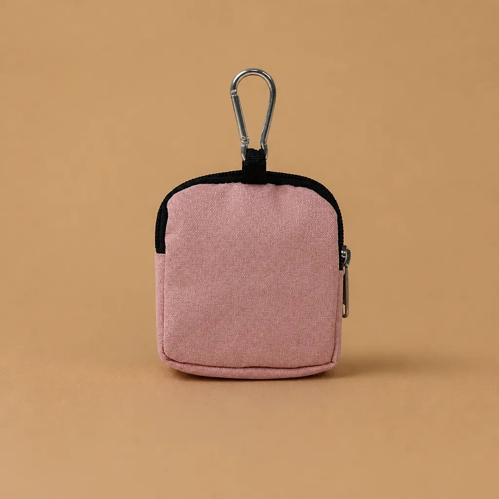 Sacoche friandise chien Oxford - Mousqueton compact 6 coloris