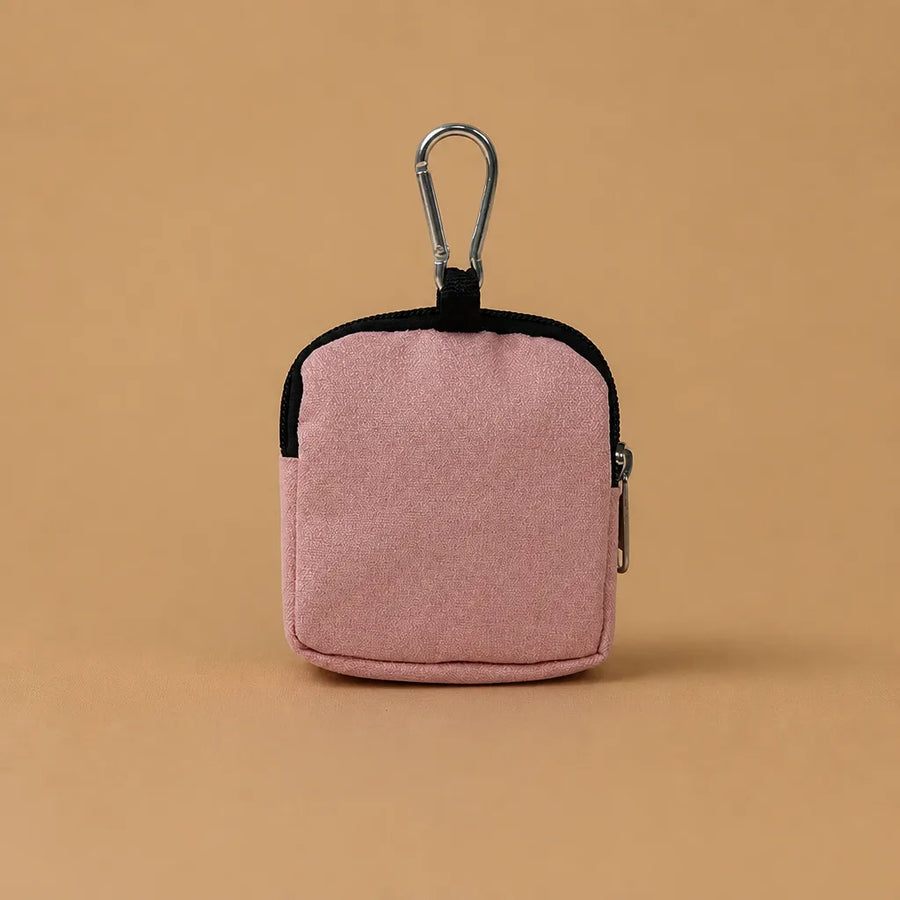 Sacoche friandise chien Oxford - Mousqueton compact 6 coloris