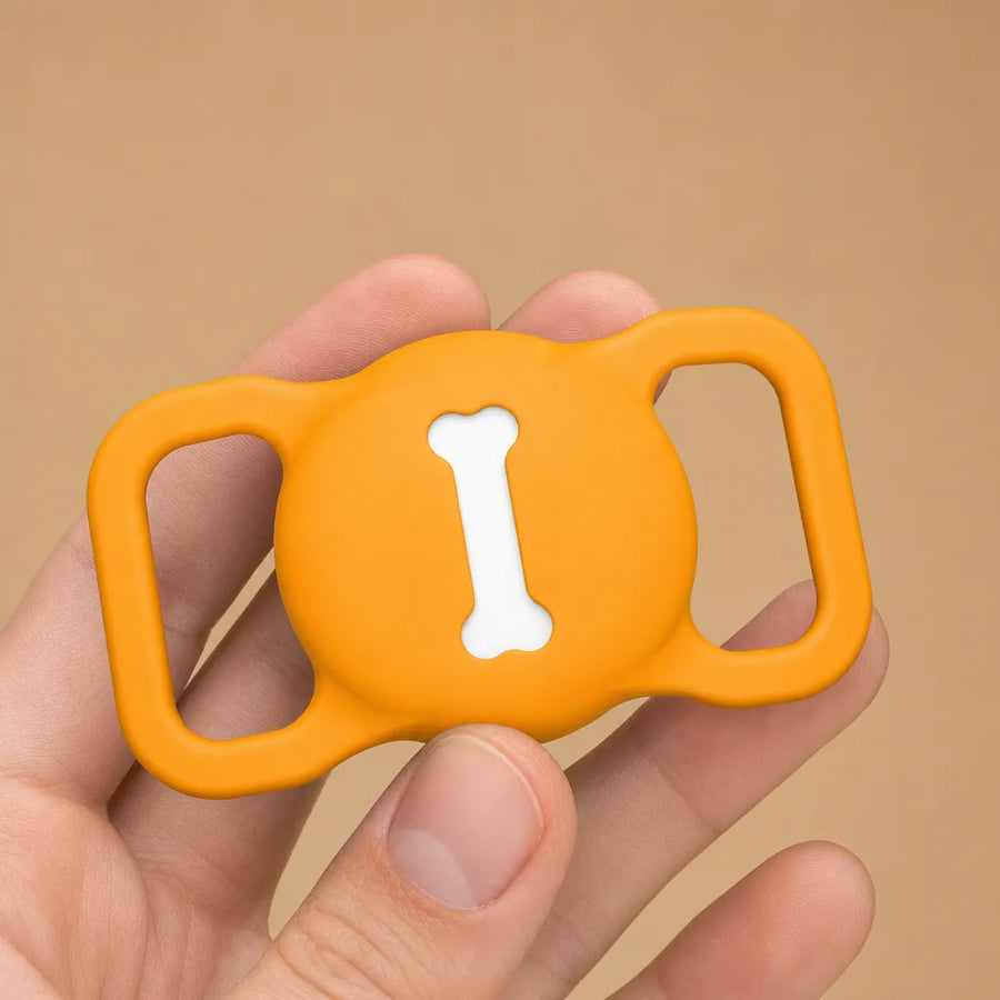 Collier AirTag pour chien - Housse silicone pour tracker