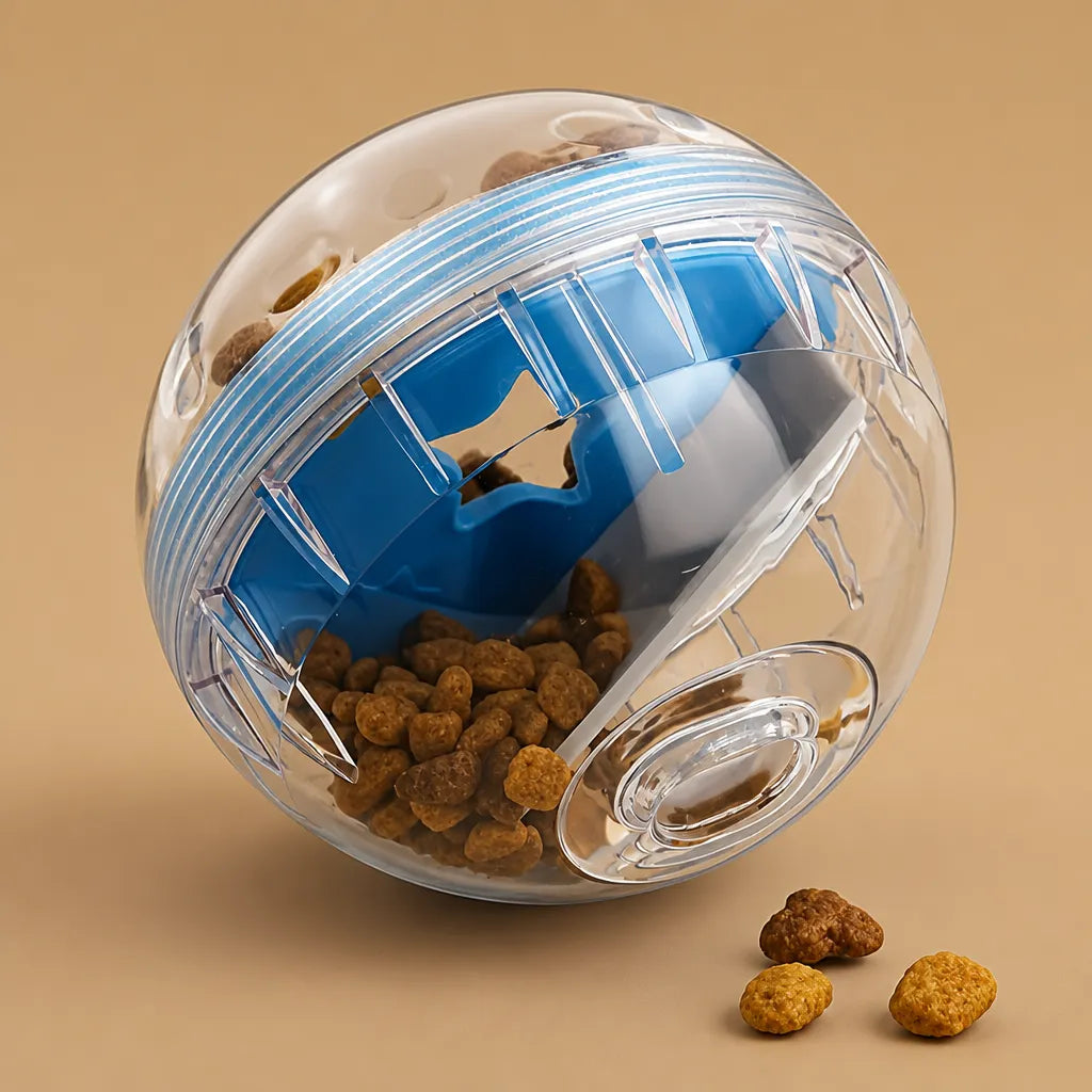 Jouet distributeur de friandises pour chien - Boule IQ