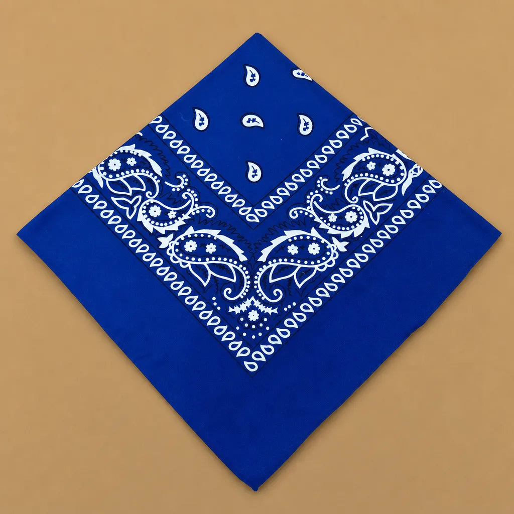 Bandana chien original paisley - 14 coloris 55 cm